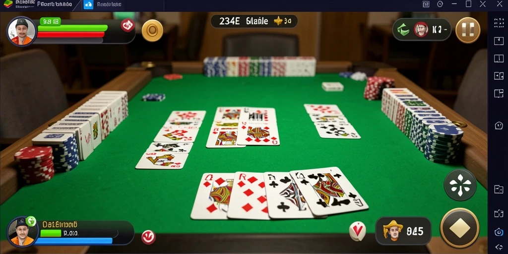 Tampilan gameplay Gaple yang seru dan interaktif di 234E.