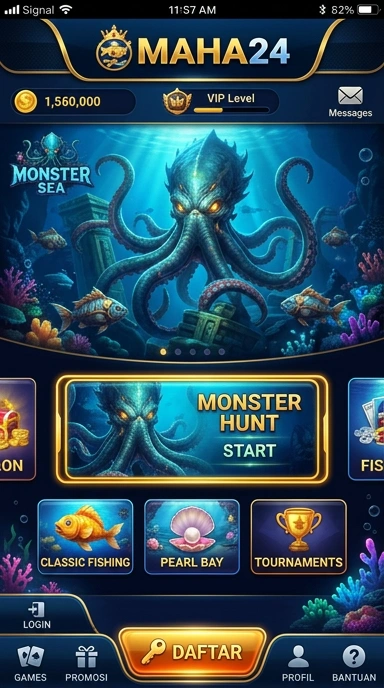 Screenshot dari berbagai aplikasi yang tersedia di maha24.